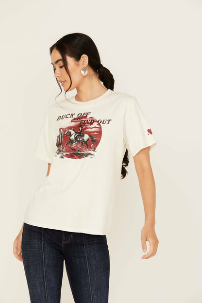 Buck Off and Find Out Short Sleeve Graphic Tee